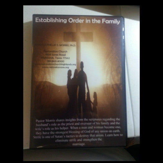 Establishing Order in the Family:   - 3 CD Set