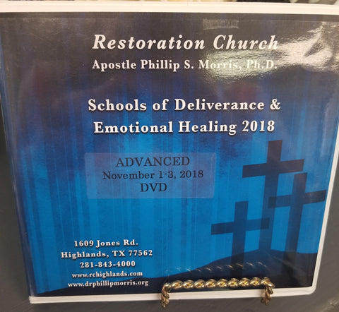 School of Deliverance & Emotional Healing - Advanced  2018 - DVD Set