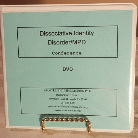 Disassociative Identity Disorder/MPD Conference DVD 4 Set