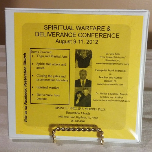 Spiritual Warfare & Deliverance Conference (August 9-11, 2012) - CD Set