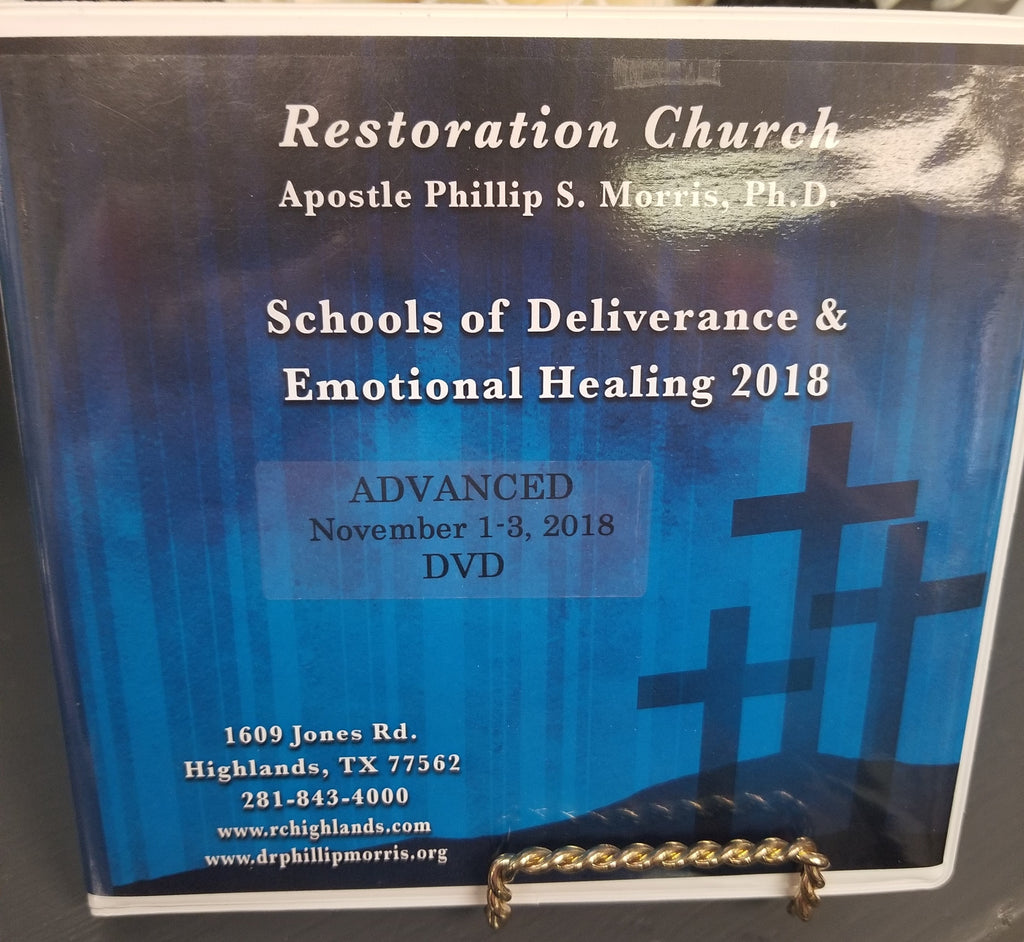 School of Deliverance & Emotional Healing - Advanced  2018 - DVD Set