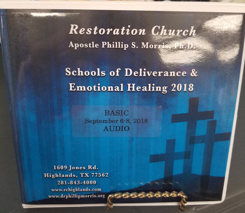 School of Deliverance & Emotional Healing - Basic 2018 - 7 CD Set